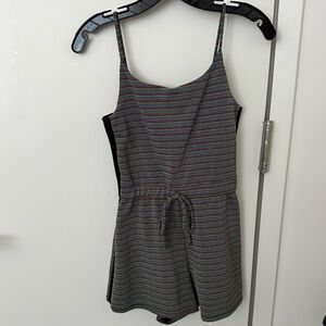 Topshop Rainbow Metallic Rompers | Size 2